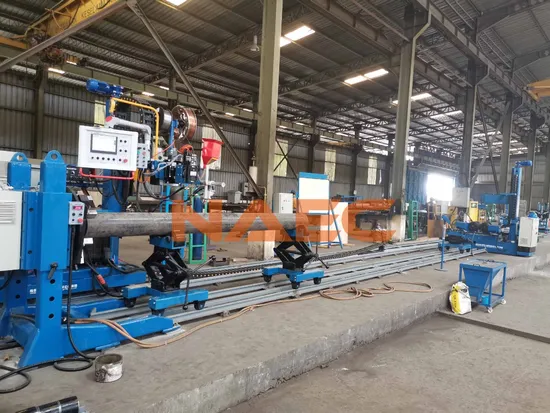 Máquina automática de soldadura de tuberías (TIG/MIG/sierra)