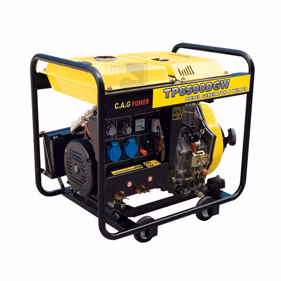 Generador y soldador diésel de 10 HP